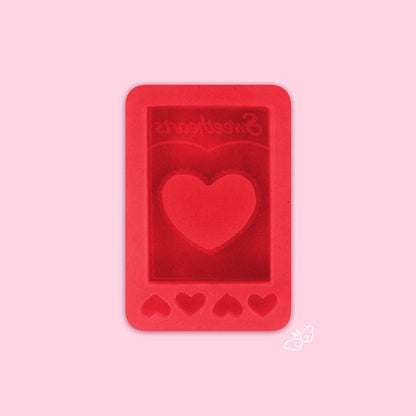 Mini Candy Heart Box Shaker-Style Mold