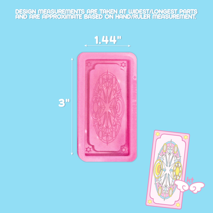 Magical Girl Card Shaker Silicone Mold - Manga, Cosplay