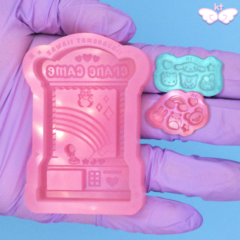 Crane Game Shaker & Bits Silicone Molds