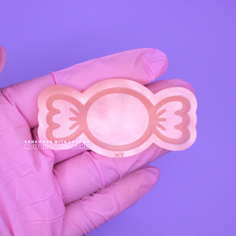 Candy Barrette Silicone Mold for Deco or Hair Clip Making or Other Crafts