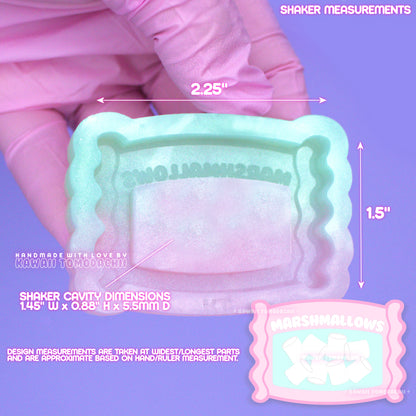 Marshmallow Bag Shaker Mold + Optional Mold Sets!