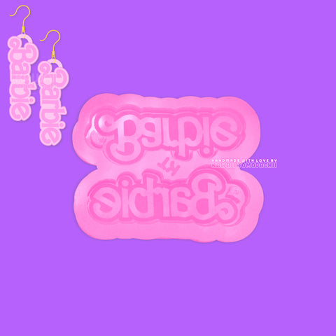 Doll Themed Earrings Silicone Mold