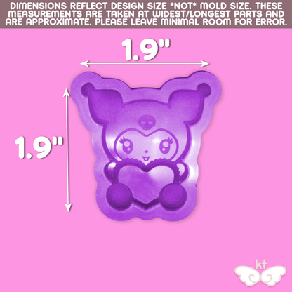 Teddy Bear Style Shaker Mold (YOU CHOOSE!)