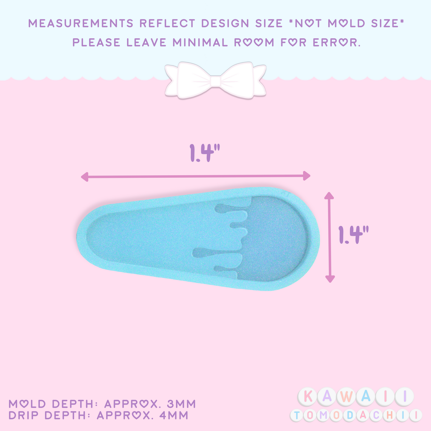 Drippy Barrette Mold