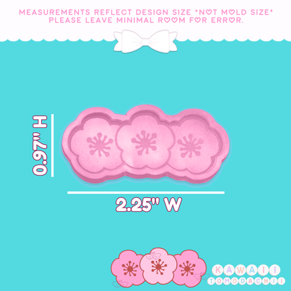 Sakura / Cherry Blossom Barrette Mold (BUYMORE&SAVE!)