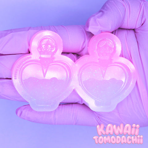 Love Potion Earrings / Charms Mold