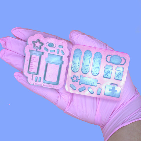 Medical Themed Silicone Molds For Epoxy Resin Casting
