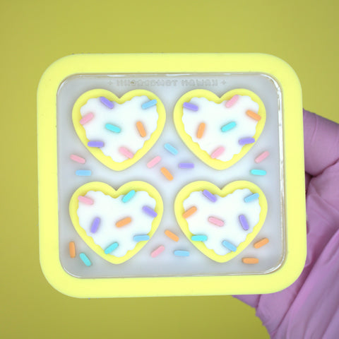 Heart Cookies Icing/Sprinkles Deco Mold