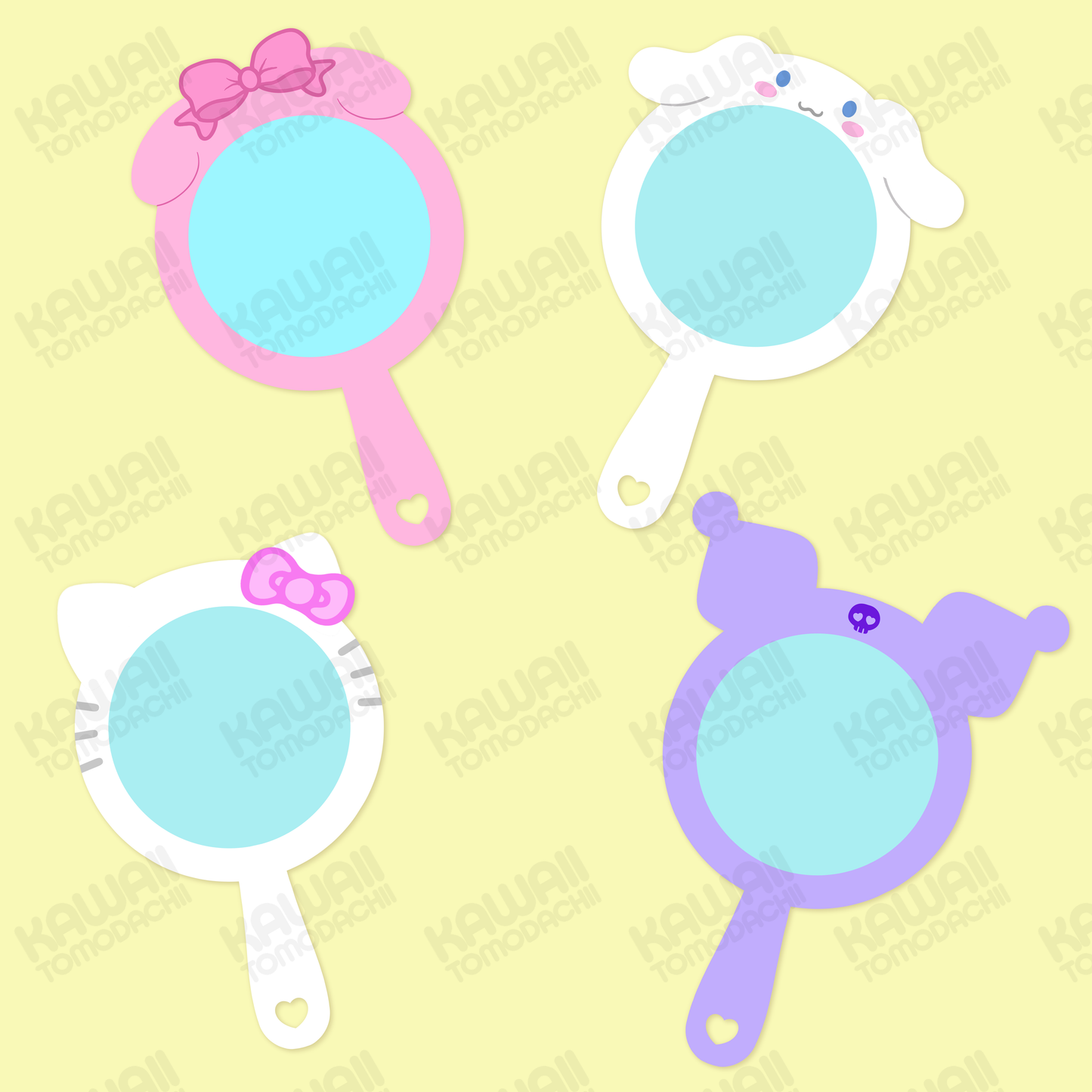 CUTIE MIRROR MOLDS (BUNDLE OF 4)