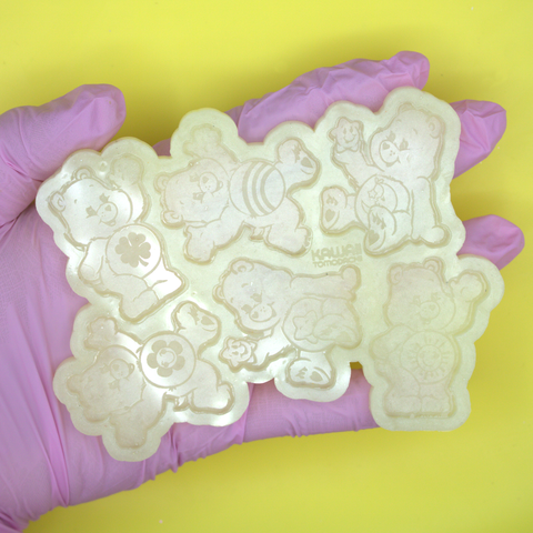 Beary Kind Palette Mold of 6 Designs