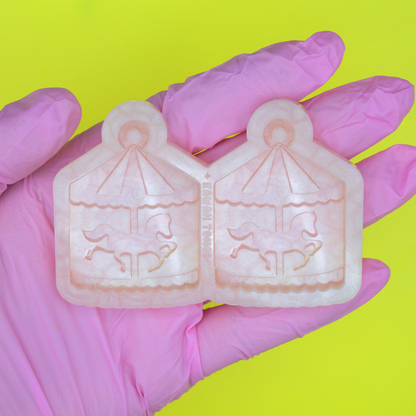 Carousel Horse Earring Mold